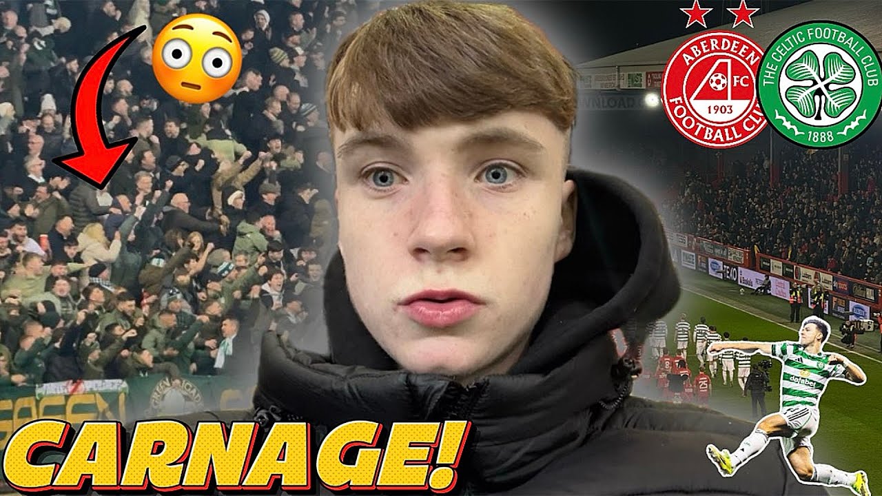 😱Mental LIMBS as Celtic Win In Aberdeen!