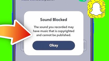 Fix Snapchat Sound Blocked The sound you recorded may have music that is copyrighted Problem 2025