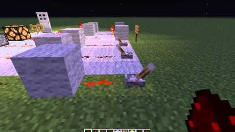 Redstone for dummies- NOT gate (Inverter)