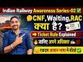 🔥RAC,Waiting और Confirm Ticket क्या है?💯| Indian Railways Awareness Series✅| #indianrailways #2026