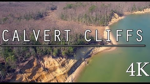 Calvert Cliffs - 4K Drone