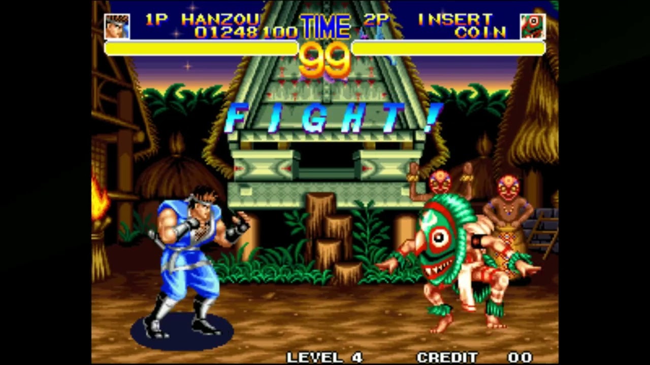 World Heroes 2 Hanzo Gameplay Full Game