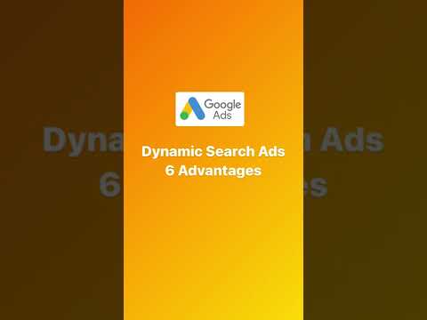 DYNAMIC SEARCH ADS 6 ADVANTAGES l GOOGLE ADS l WHAT'S THE PLAN MARKETING