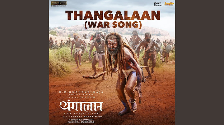 Thangalaan (War Song) (From "Thangalaan") (Hindi)