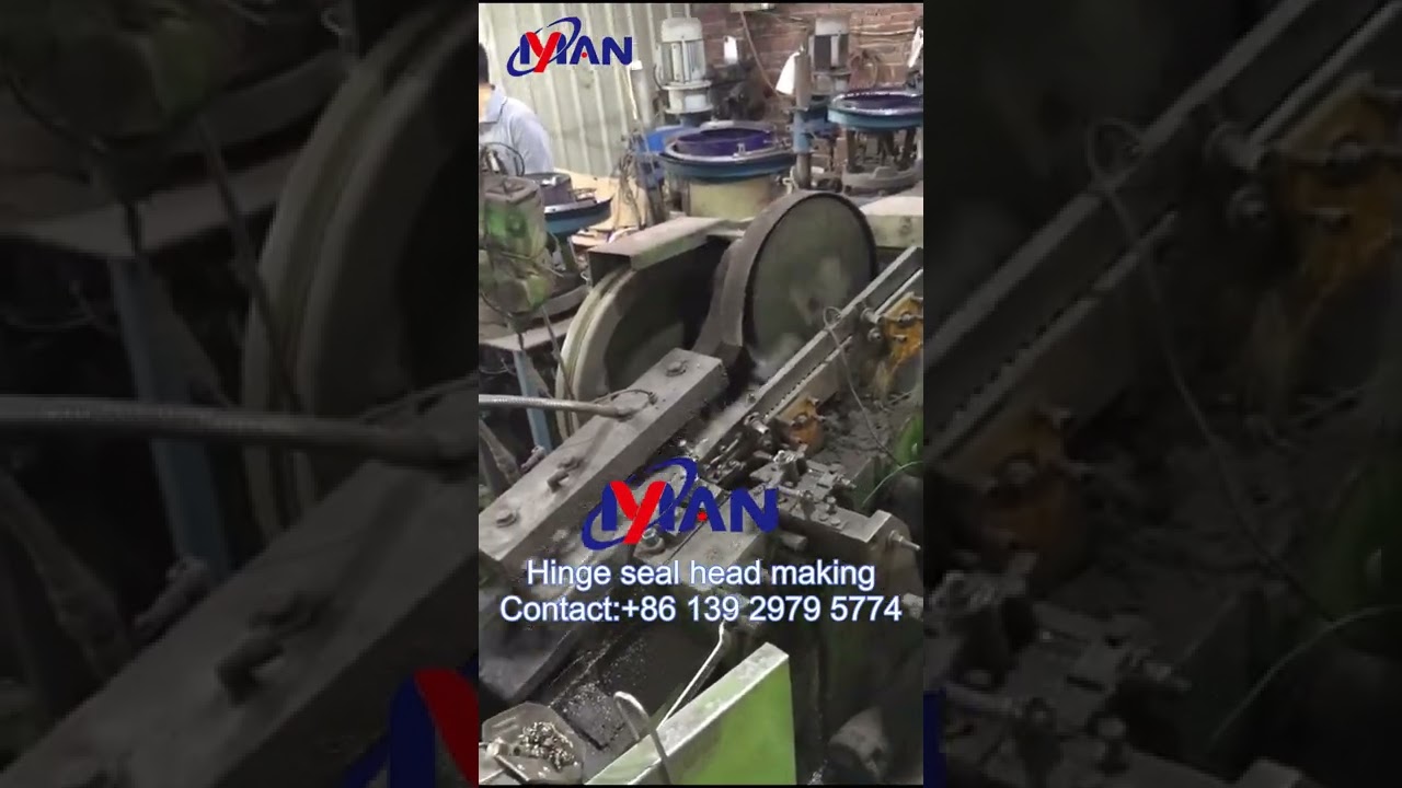 Hinge cap making, hinge plug manufacturing, socket for hinges