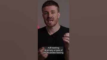 A/B Testing vs Multivariate Testing - What