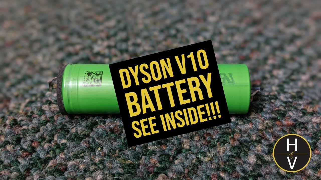 Dyson V10 Battery - What's Its Secret? We Look Inside!!! 