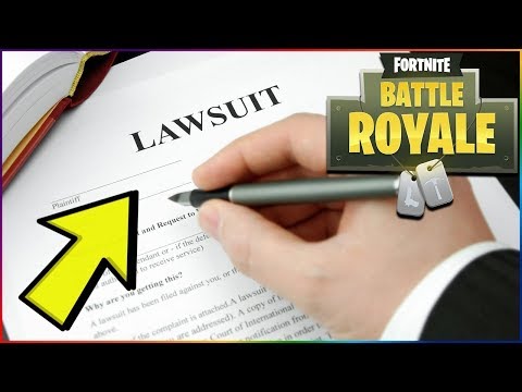 FORTNITE'S GETTING SUED?!