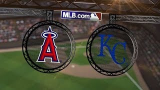 6/28/14: Bats come alive for Halos after rain delay