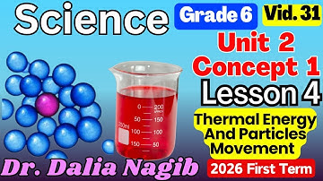 ساينس سادسة ابتدائى ترم اول  𝐆𝐫𝐚𝐝𝐞 𝟔  𝐒𝐜𝐢𝐞𝐧𝐜e Unit 2   𝐂𝐨𝐧𝐜𝐞𝐩𝐭 1  𝐋𝐞𝐬𝐬𝐨𝐧 4