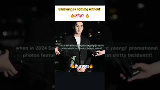sumsung is nothing without suga #suga #sugalive #yoongi #trending #sugacomeback