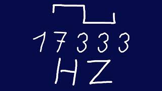 17333 hz square