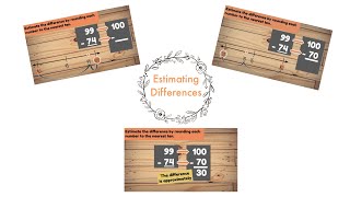 Estimate Differences to the Nearest Ten