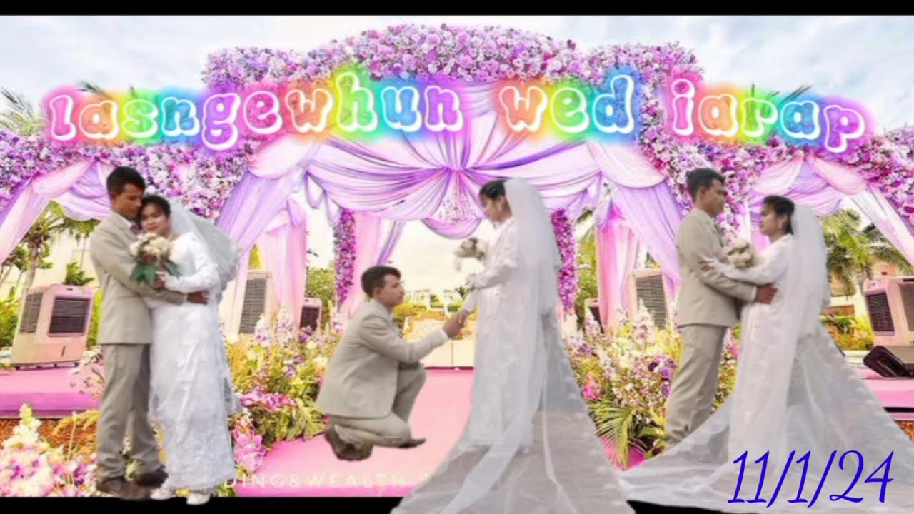 Lasngewhun wed iarap. Beautiful in white remix wedding songs ) jaroit village 11/1/24