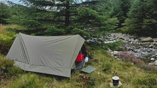 I Found the Perfect Wild Camping Spot | Old Army Tent