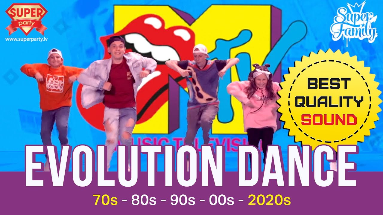 DANCE EVOLUTION - 70s-2020s - ALL TRENDS - BEST QUALITY AUDIO