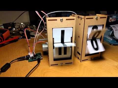 DIY split-flap display: Custom PCB and calibration