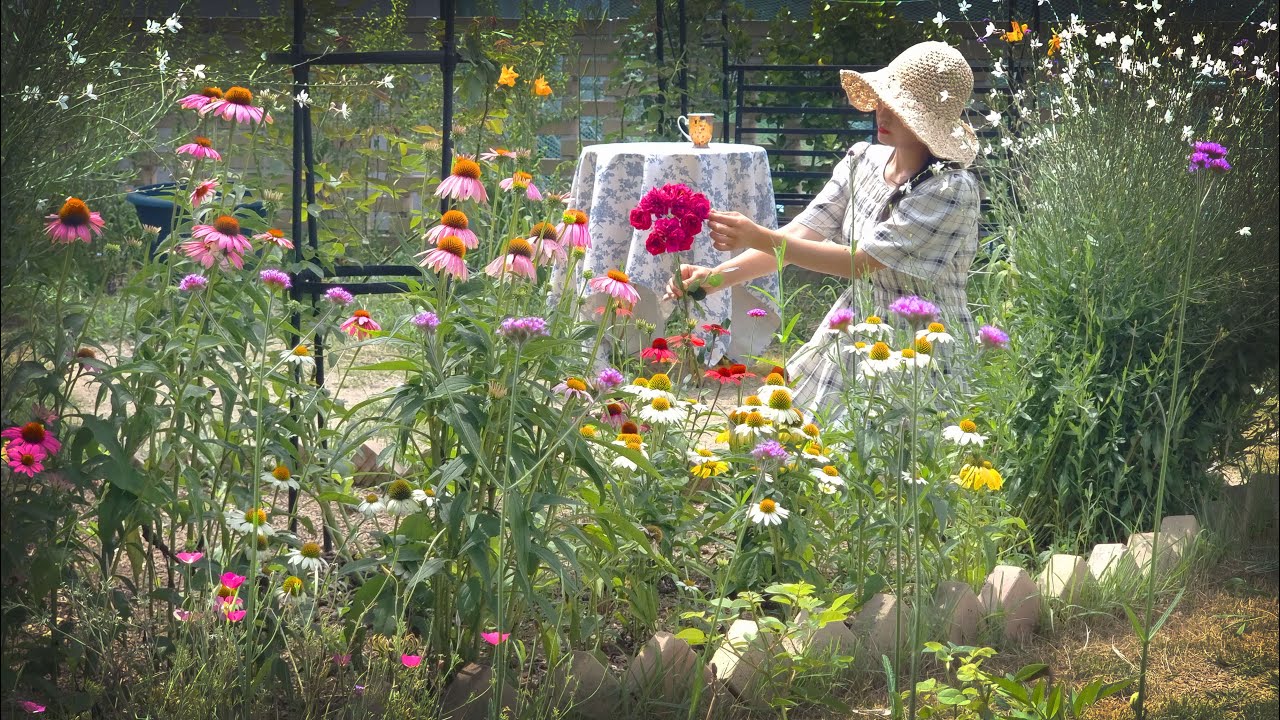 #92. Я поспорила с мужем из-за садового вопроса. А ты?😂 ㅣJuly Summer Garden