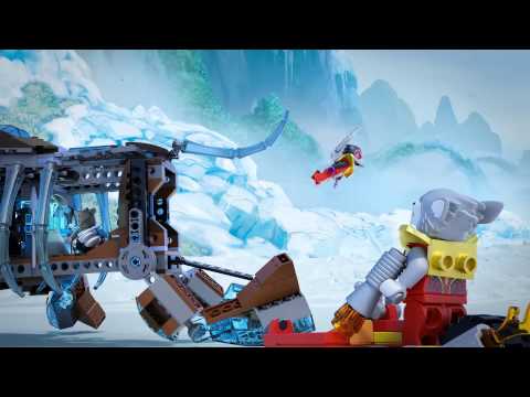 Review, unboxing, build and animation story of the new 2015 Legends of Chima set 70223 Icebite's Cla. 