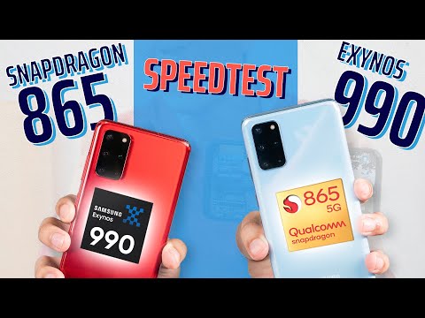 Speedtest GALAXY S20+: Snapdragon 865 vs Exynos 990 - KẾT QUẢ BẤT NGỜ