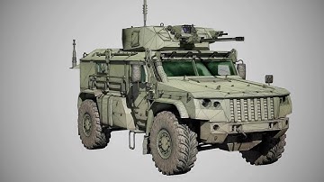 TyphoonVDV 80K 3D Model Presentation and Turntable