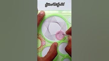 Simple Spirograph, Stunning Results #shorts