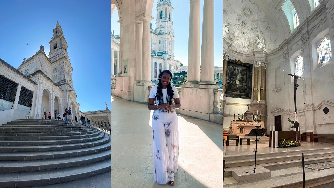 Vlog:Conhecendo o Santuário de Fátima⛪️ em Portugal🇵🇹