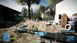 Lining Up The Shot (RPG Multikill on Heli) - Battlefield 3