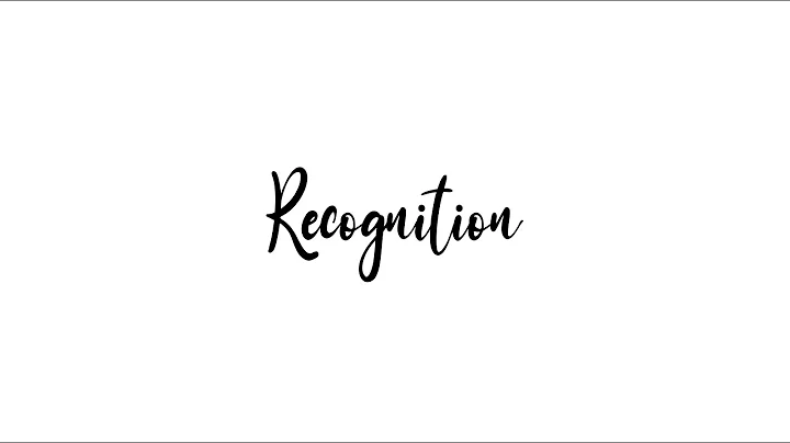 Recognition - Thom Franck, Curtis Clacey, and Jami...