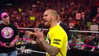 WWE Raw 10/15/12 - CM Punk & Ryback Contract