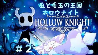 【ホロウナイト】難しいメトロイドヴァニアな世界を駆け巡る！！＃２【Hollow Knight】
