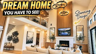 Inside a Gorgeous Luxury Model Home With a Bedroom You Have to See!