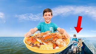 Louisiana Blue Crab Catch And Cook