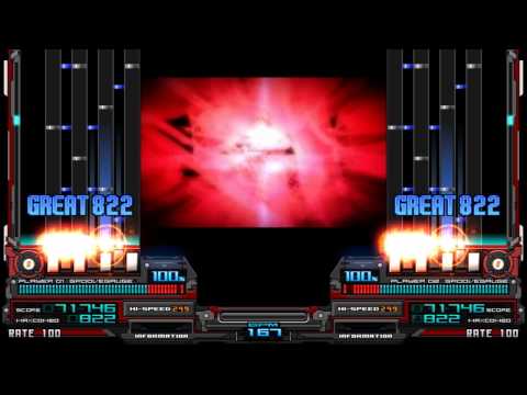 [発狂BMS] ★7 HAELEQUIN [EX] / 720p 60f