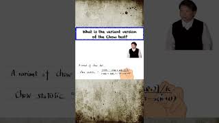 #ChowTest #VariantVersion #Econometrics #Tutorial #Shorts