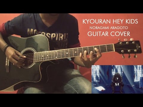 Video - Noragami Aragoto - Kyouran Hey Kids (Opening) [Guitar Tutorial] by  Tam Lu Music