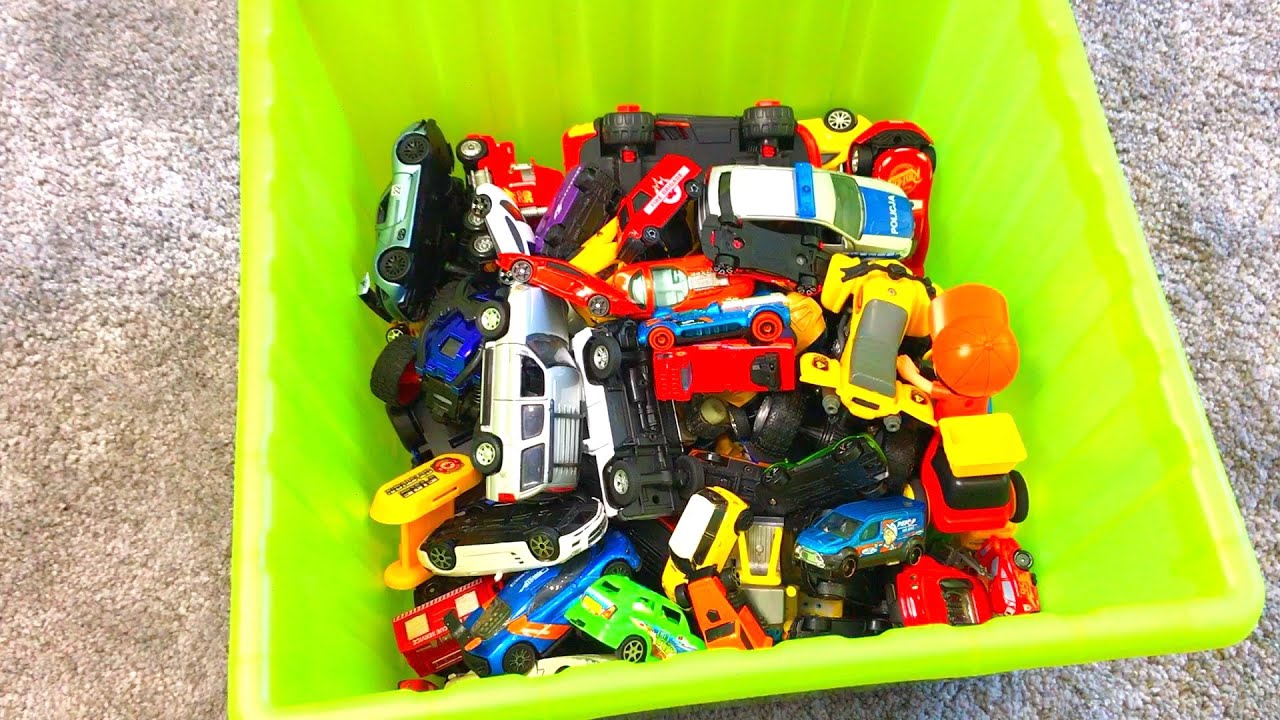 Huge Box Full of Various Die cast Metal Cars YouTube