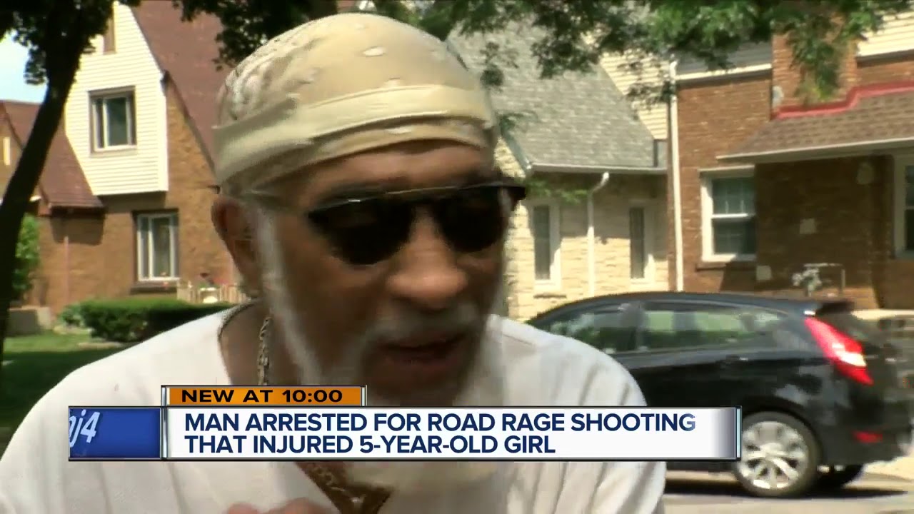 Man arrested for road rage shooting that injured 5-year-old girl - YouTube