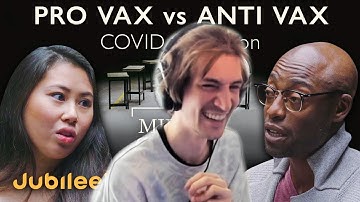 xQc Reacts to Should Everyone Get the COVID-19 Vaccine? Pro Vax vs Anti Vax