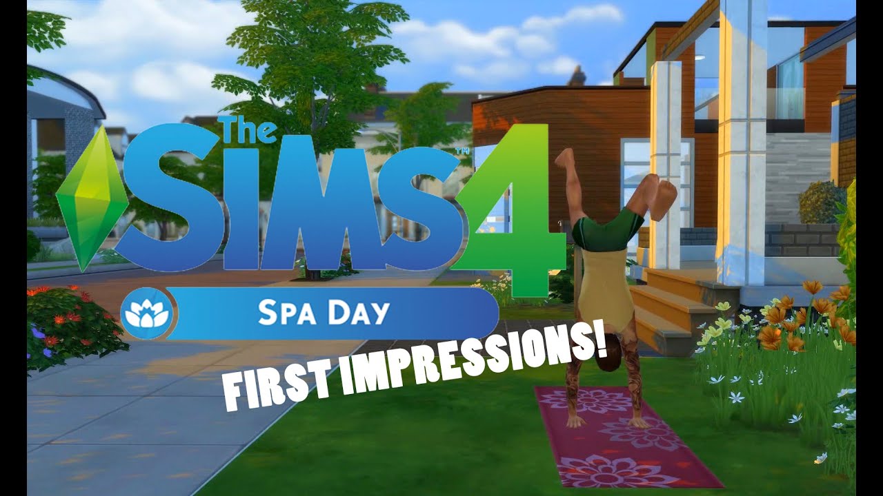 The Sims 4 Spa Day Game Pack Review Youtube