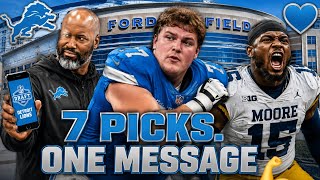 Detroit Lions PERSONAL Draft Grades | Brad Holmes CRUSHED The 2026 NFL Draft