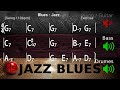 Jazz blues in g  jazz backing track for piano  guitar practice 110bpm