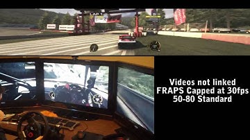 ATI Eyefinity Three 32" 1080p Monitors DIRT 2 and GRID 5760x1080 - XFX 5870 XXX