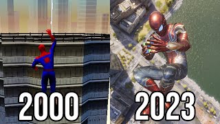 Evolution of Spiderman Web Swinging Games (2000-2023)