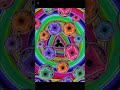 Hypnotic Neon Spiral: A Trippy Mandelbrot Experience 3 #shotrs #shortvideo #short ##trippyvisuals