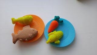 Готовим вкусняшки из пластилина Play Doh | Играем в Плей До | Видео для детей