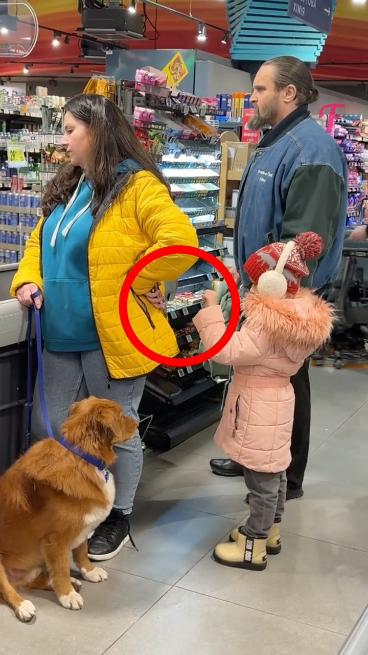 A Secret SIGNAL Will Save This Little Girl from Danger!  #shorts #dog