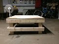 Wooden washing machine stand