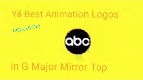 (REQUESTED) Yá Best Animation Logos In G Major Mirror Top