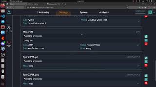 5. Кастомный майнер как в HiveOS | MINUX-OS Версия 1.0.0 | Операционная система для майнинга